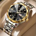 Luxury Men Watch High Quality Waterproof Luminous Men's Wristwatch Date Week Man Watches Quartz Clocks. 