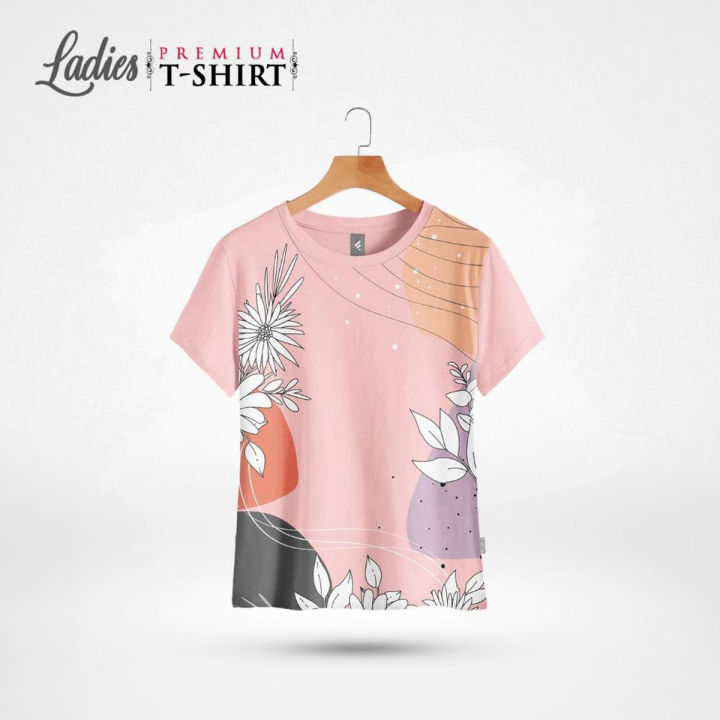 Fabrilife Women Premium Tee - Flora