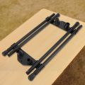 Folding Workbench Legs Metal Foldable Furniture Legs Adjustable Height Coffee Table Legs Camping Equipment Outdoor Travel.