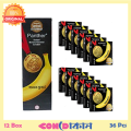 Panther Dotted Banana Flavors Condom For Protection, 12 Boxes (36 Pice). 