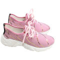 Fashionable Pink Color LightWeight Sneakers shoe For Women. 