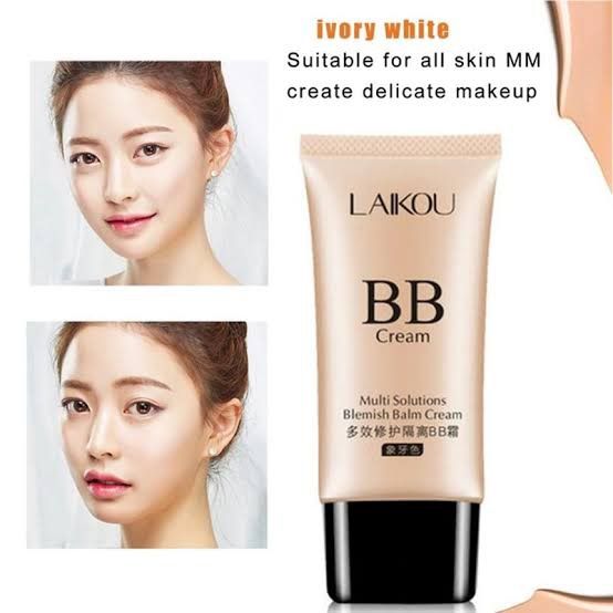 Laikou%20BB%20Cream%20Moisturizer%20Makeup%20Isolation%20Concealer%20Foundation%20Liquid%20Color%20Makeup%20Cosmetics%20Skin%20Lightening%20Cream-50gm-Ivory%20-%20Image%202