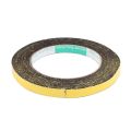 1mm Thick Self Adhesive Single Sided Foam Sponge Seal Strip Tape 10mm 12mm 15mm 25mm Shockproof Anti-collision Window Door Seal. 