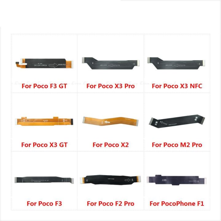 Main Board Flex Cable for Poco F3 X3 GT X2 F2 M2 Motherboard Connector for Xiaomi Devices