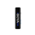 Boya BOYALINK 2 Compact Wireless Microphone System - 3-in-1 Compact Wireless Microphone System - BOYA BOYALINK 2 2-Person Wireless Microphone System - 2-Level Noise Cancellation and Windshield to Minimize Noise - Up to 30 hours of battery life.