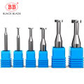 BB Carbide T Slot Milling Cutter Tungsten CNC Tool Metal Al Steel Copper Machining 3mm 4mm 6mm 8mm 10mm 12mm. 