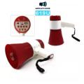 Megaphone 619U Hand Mike Handheld Lithium Battery with built-in siren. 