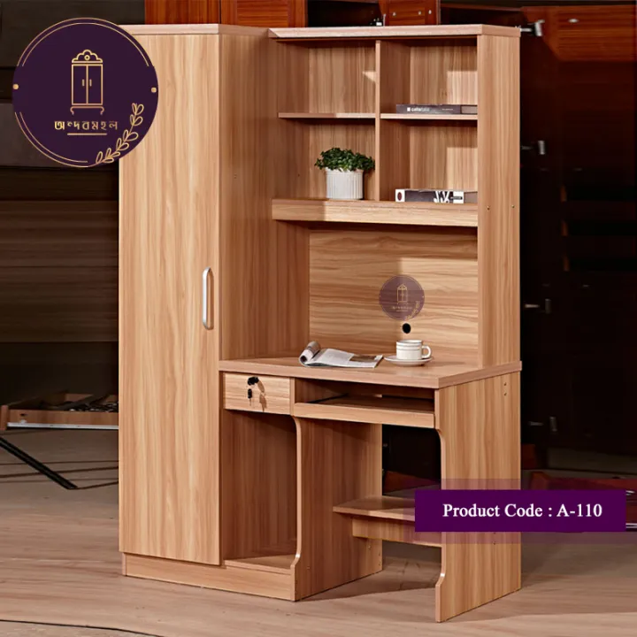 Andormahal%20%20Reading%20Table/laptop%20table%20with%20big%20book%20shelf%20(%20Made%20Of%20Melamaine%20Leminated%20Board)%20-%20Image%202