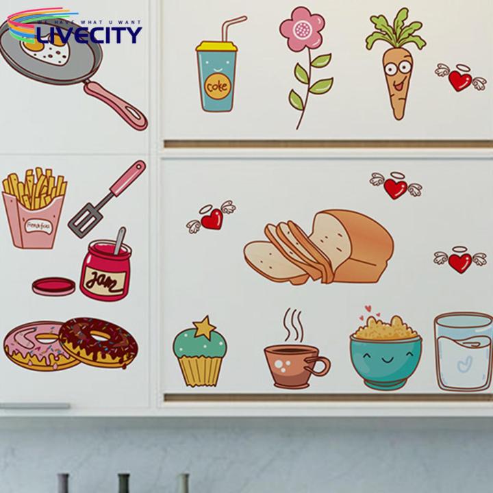 Cartoon%20Wall%20Sticker%20Self-adhesive%20Mini%20Handcraft%20Wall%20Stickers%20-%20Image%206