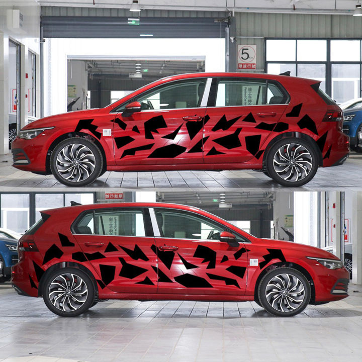 LI%201%20Pair%20D-2357%20Car%20Side%20Stickers%20Tattoo%20Decoration%20Fade%20Resistant%20Colored%20Camouflage%20Look%20Styling%20Decals%20-%20Image%206