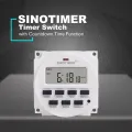 LALA SINOTIMER TM618N-2 220V Programmable Timer Switch with Countdown Time Function. 