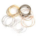 50Pcs Plated Alloy Metal Hoops Big Circle Ear Wire Hook Wires Earrings Base for Jewelry Jewelri Making Findings Components. 