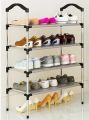 Multifunctional Shoe Rack with Handle.