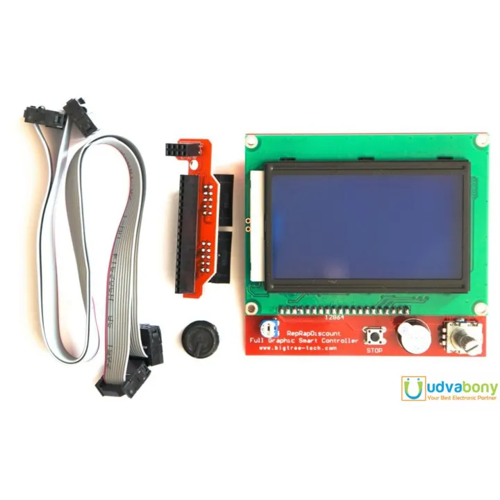 RAMPS1.4 LCD 12864 LCD Control Panel 3D Printer Smart Controller Monitor Motherboard Full Graphics 128x64 LCD Display 3D Printer Parts