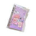 FMAAG Thickened Cute Journal Book Diary Notepad School Supplies Transparent Cover Binder Schedule Book Cartoon Spiral Notebook Agenda Planner Coil Notebook.