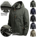 Windbreaker Men Tactical Jacket Waterproof Outdoor Hooded Coat Sports Military European Size S-3xl Field Climbing Thin Outwear. 