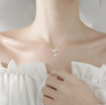 Mini Heart Necklace Fashionable Women’s Elegant Pendant Jewelry.