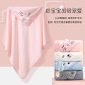 Factory Baby Hooded Hooded Bath Towel Foreign Trade Cartoon Baby Swimming Coral Fleece Bathrobe Bath Towel for Children.