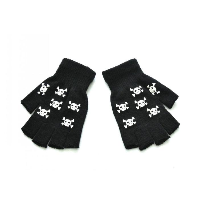 Luminous%20Skull%20Gloves/Women%20Knitted%20Warm%20Fingerless%20Gloves/Party%20Props%20For%20Halloween,%20Day%20of%20the%20Dead,%20Cosplay%20-%20Image%202
