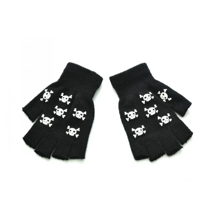 Luminous%20Skull%20Gloves/Women%20Knitted%20Warm%20Fingerless%20Gloves/Party%20Props%20For%20Halloween,%20Day%20of%20the%20Dead,%20Cosplay%20-%20Image%202