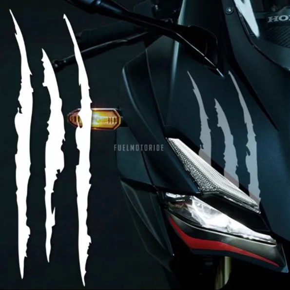 Bike%20Headlight%20Sticker-Scratch%20Headlight%20(White)%20Single/(Waterproof%20and%20Premium%20Quality)/monster%20sticker%20for%20bike%20-%20bike%20stickers%20-%20Image%202