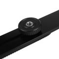 Dual Flash Bracket Hot Shoe Bracket Mount Holder for Tripod Stand DSLR Camera.