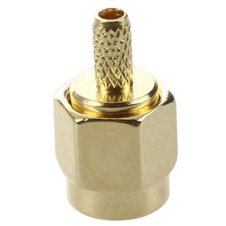 10Pcs%20SMA%20Male%20Plug%20Straight%20Crimp%20RG316%20RG174%20Rf%20Adapter%20Connector%20-%20Image%204