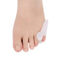 1 Pair Reusable Silicone Foot Finger Toe Separator Little Toe Thumb Valgus Protector Bunion Adjuster Guard Feet Care.