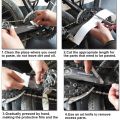 1 set bicycle frame protection sticker for Road Bike MTB Sticker Paint Protective Film Protection smooth surface protection.