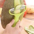 【Top Selling Item】 Stainless Steel Vegetables Graters Cabbage Slicer / Wide Mouth Cabbage shredder Fruit Peeler Kitchen Gadgets. 
