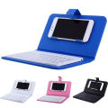 Wireless Bluetooth Keyboard For Iphone Huawei Xiaomi Tablet Mini Keyboard Mobile Phone Gaming Keyboard PU Case Support.