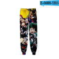 Women/Men Fashion Streetwear Long Pants Casual Sweatpants My Hero Academia 3D High-Quality Jogger Pants.