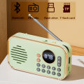 Mini Pocket FM Radio Portable Best Reception Radios Receiver Wirelress Hifi Sound Bluetooth Speaker TF Card USB MP3 Music Player. 