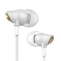 Rock Zircon Nano Stereo Earphone In Ear Headset With Micro 3.5mm In Balanced Immersive Bass Earphones for iPhone Samsung Hiaomi Huawei Vivo Oppo.