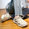 Mens Clogs Shoes Eva Foam Men Summer Slide Sandals Soft Sole Male Mules Fashion Hollow Men's Slippers Thick Bottom Clappers. 