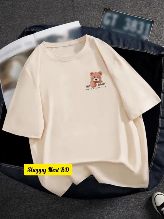 Oversized%20Drop%20Shoulder%20T-Shirt%20Loose%20Fit%20Casual%20Style%20T-Shirt%20-%20Image%202