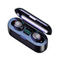 F9 TWS True Wireless Earbuds With Power Bank tuch Bluetooth 5.0 headset in-ear sports digital display charging compartment intelligent noise reduction Earphone. 