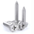 5 -10 pcs 304 Stainless Steel Self-Tapping Phillips Hex Screw Cross Hexagonal Flange Cross Head Screws Wood Nail M3 M4 M5 M6. 