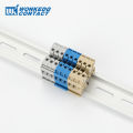 DIN Rail NS35/7.5 Steel/Aluminum Thickness 1mm/1.5mm NS 35-S/relaxAL Mounting Terminal Block Installation Electrical Cabinet C45.
