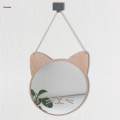 Acrylic Wall Mirror with Rope Hanging for Baby Room Decorative Bathroom. 