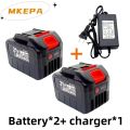 21V electric tool battery rechargeable 3.0/6.0/9.0Ah/for electric screwdriver and drill lithium-ion batteries. 