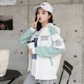 2023Women's New Spring and Autumn Coat Female Student Korean Loose Short and Thin Casual Baseball Uniform Jacket. 
