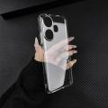 Redmi Turbo 4 Pro /Poco F7 5g Anti Yellow Unique Case Pc Clear Hard Transparent Phone Back Cover.