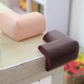 4 Pcs 1 Set Baby Safety Corner Silicon Bumper Furniture Guard / Furniture Conner Safety For Baby Child, Kids. Corner Protector( Soft & Comfortable) Import Form China. 