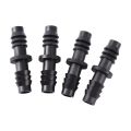 Straight Barbed 8 mm or 9mm Connector (5-Pcs) Used to Connect 8/11 mm or 9/12mm Plastic Hose Pipe Connector for Drip Irrigation System Pipe Fittings Adapter Hose.. 
