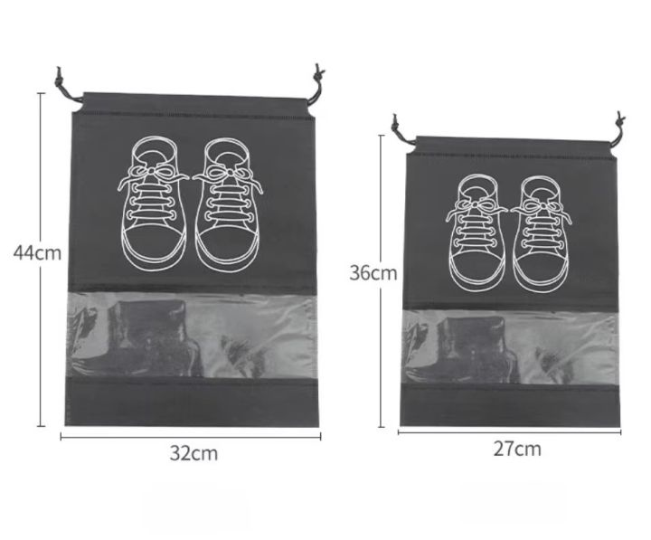 Non-Woven%20Fabric%20Storage%20Shoe%20Bag%20%E2%80%93%20Drawstring%20Travel%20Shoe%20Organizer,%20Dustproof%20&%20Transparent%20Household%20Shoe%20Cover%20%E2%80%93%201%20Pc%20-%20Image%202