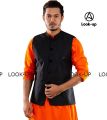 Black Waistcoat For Men. 