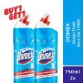 Buy 1 Domex Liquid Ocean Fresh 750ml and Get 1 free. 