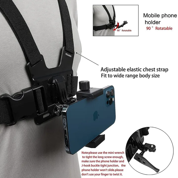 Chest%20Mobile%20Mount%20Strap%20For%20Mobile%20Smartphone%20And%20Action%20Camera%20Vlogging%20-%20Helmet%20Mount%20-%20Image%203