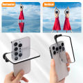 Mobile Phone Reflection Camera Clip Selfie Reflector Mirror Reflection Clip Kit Tools For Travel Selfie Phone Accessories Tetuo.